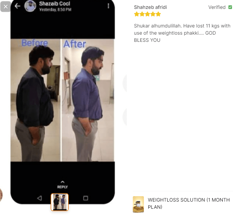 Phakki By Rubina (1 Month Plan)